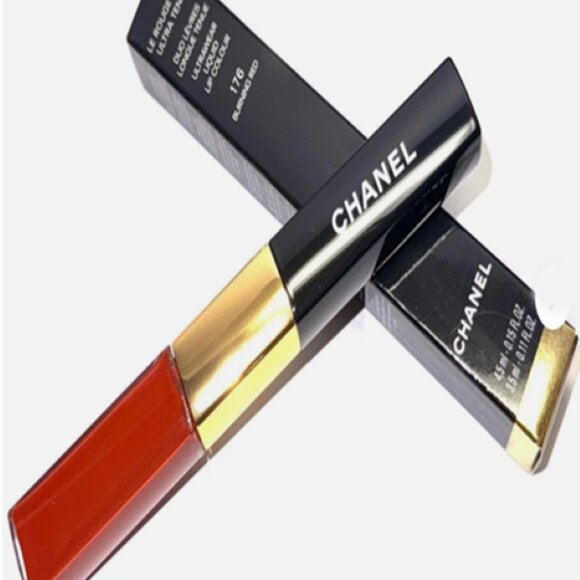 Chanel Le Rouge Duo Ultra Tenue Ultrawear Lip Gloss Color 156 INTENSE ROSEWOOD - Picture 3 of 3